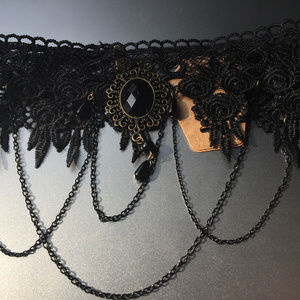 Lace Black Gothic Choker